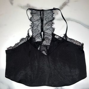 Free people crop top. Barely worn great condition!!